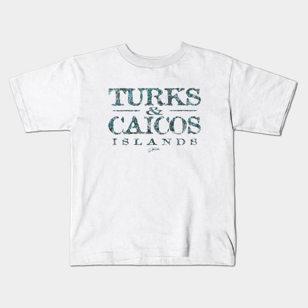 Turks & Caicos Islands Kids T-Shirt by jcombs